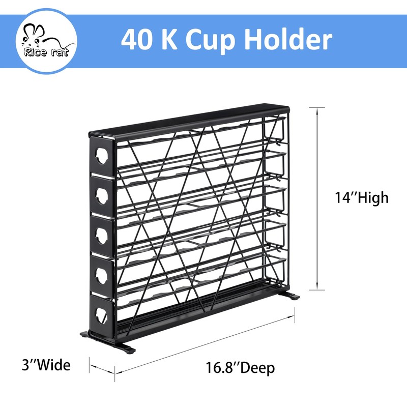 Rice rat k cup Holders for 5 Tier Coffee Pod