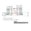 Pioneer RD-N301EL Speaker Line Input and Output Cable for Nissan