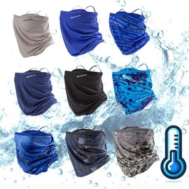 Incontro Earrings, Cooling Neck Warmer, Multi-scarf, UV Protection/Extreme Heat/Hiking/Cycling/Motorcycle, Summer Activities / 인콘트로 귀걸이 쿨 냉감 목토시 넥워머 멀티스카프 자외선차단용품/혹서기/등산/자전거/오토바이 여름 활동