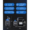 WISSCOOL 3.5CFM Vacuum Pump for HVAC, 1/4HP 110V Single Stage
