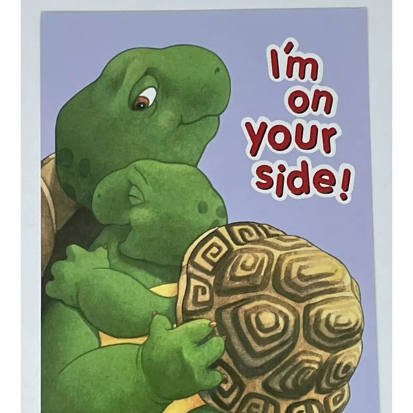 American Greetings Franklin The Turtle Child Encouragement Greeting Card I’m