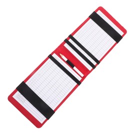 BIUDECO Elegant Golf Scorebook Pink Pattern Cover Lightweight and Sturdy Present for Golf Lovers
