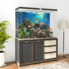 MIRRORANG 91x41cm Durable Vinyl Aquarium Background Coral Tropical Fish Underwater