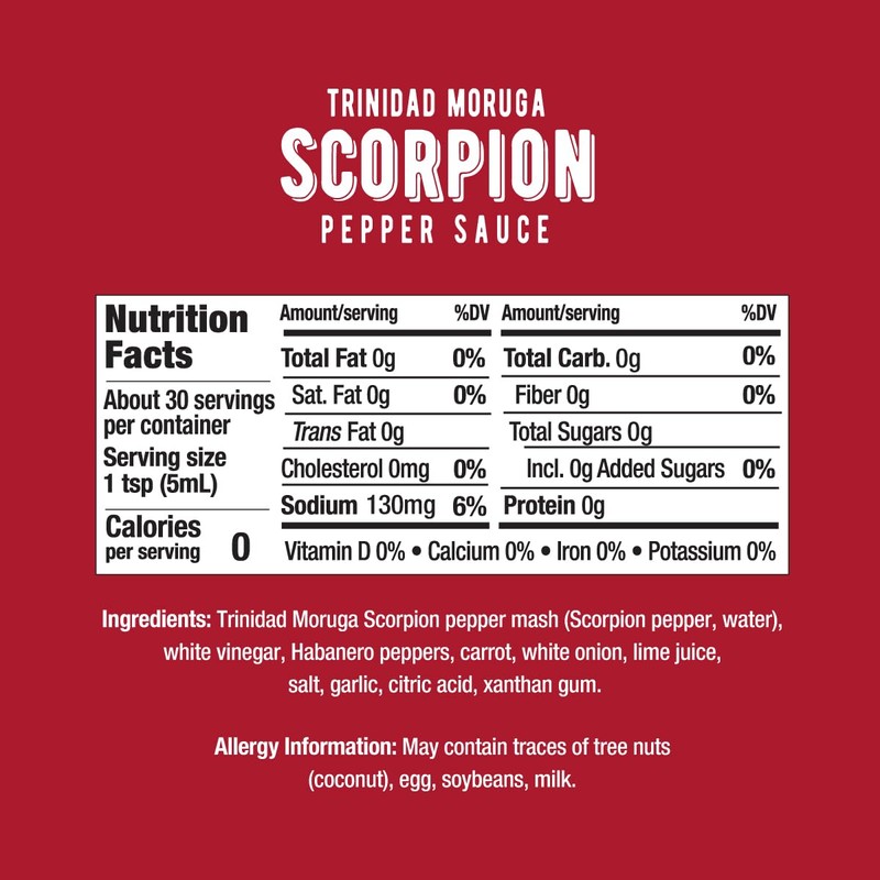 Melinda’s Scorpion Pepper Hot Sauce - Made with Trinidad Moruga