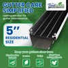 FlowGuard USA Made Professional DIY 5 Inch 50-Year Gutter Cover
