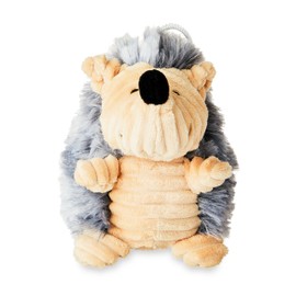 Cozy Buddy Hedgehog Squeaky Dog Toy - Materials: 80% Polyester Fabric, 15% Polyester Fiber Stuffing, 5% PE Squeaker, for Light to Moderate Chewing, Pack of 2 X 0.12 Lb
