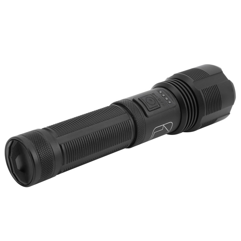 XHP50 Flashlight Zoom Power Display USB Charging Strong Brightness Torch