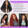 24 Inch Deep Wave Human Hair Wig For Black Women,200