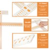 T-Shirt Alignment Ruler Guide Tool Set with Acrylic to Center