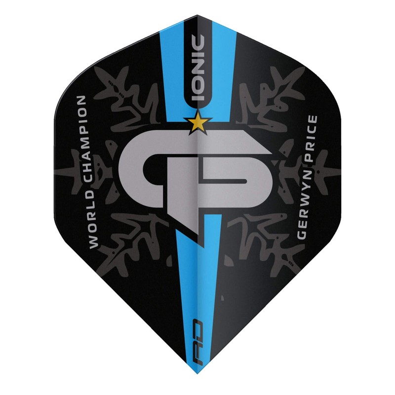 RED DRAGON Gerwyn Price Iceman World Champion Blue Logo Edition