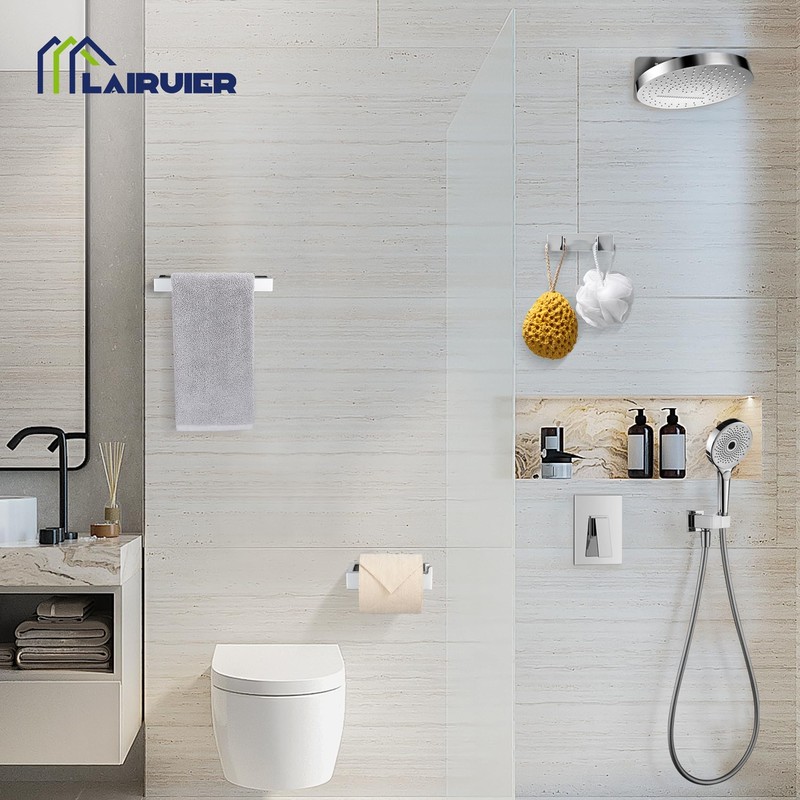 3 Pieces Bathroom Hardware Accessories Set, Set SUS304 Stainless Steel