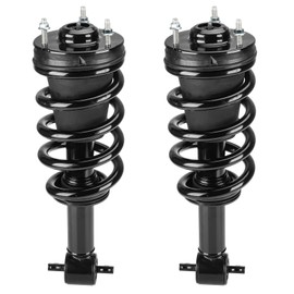 Front Strut Shock Assembly w/Coil Spring for Chevy Silverado/GMC Sierra 1500 2007-2013, Replace 139105, Left & Right, 2PCS