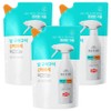 Rapsin Foot Shampoo Refill, 3 pieces, 400ml, 1 piece / 랩신 풋샴푸 리필, 3개, 400ml, 1개입