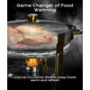 Chafing Dishes for Buffet 2 Pack, 6QT [Worry-Free Assemble] Round