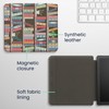 kwmobile Flip Case Compatible with Tolino Vision 6 Case -