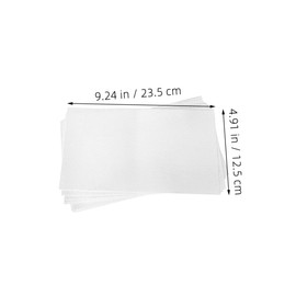 ABOOFAN 25pcs Absorbent Commode Pads Liners Bedside Camping Protective Pads Adult Potty Liner Odor Dry Absorbent Paper