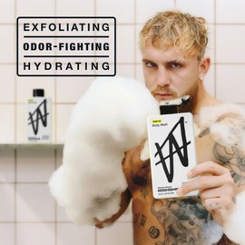 W By Jake Paul Body Wash Exfoliating Hydrating Fresh Ice 18 fl oz