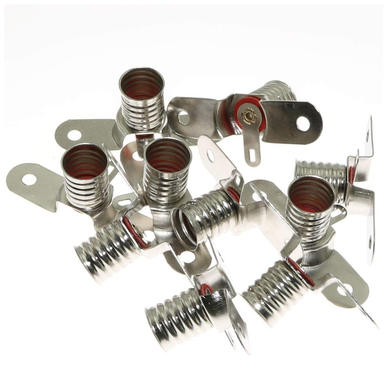 MEETOOT 10 mini bombillas LED E10 para estudiante de física,