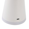 Desktop Fan Portable 5 Speed Power Display Quiet USB Rechargeable