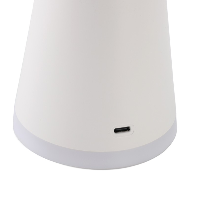 Desktop Fan Portable 5 Speed Power Display Quiet USB Rechargeable