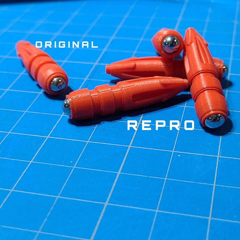 STARCOM STARMAX BOMBER Replica Replacement Bombs / Reproduction Kit-Complete Set