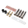 19Pcs Torch Welding Accessories Kit Nozzles Contact Tips for Binzel