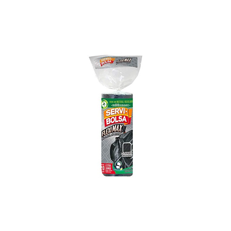 Servi-Bolsa Fleximax Bolsas Para Basura Extra Jumbo En Rollo, 93