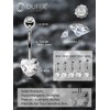 OUFER 14G Titanium Belly Button Bar 16mm Belly Button Piercing