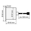 AQUADE LED Stainless Steel for Bathtub Whirlpool Underwater Lighting Expandable