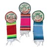 12 Sombrero Charro Con Sarape Adorno 5 Cm Mexico