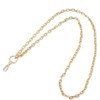 JJLFresheners 1Pc Gold Chain Necklace Lanyards for ID Badges Stylish