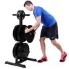 JFIT Weight Rack and 2 Bar Holder for 2” Olympic