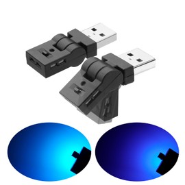 GIMUYA USB Light, LED, Car Use, Type-A, 8 Colors, Light Direction Switching, 180° Oscillation, Automatic Lighting, Dimming, Memory Function, Ambient Light, Ambient Light, Ambient Light, Illumination,
