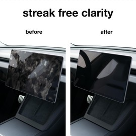 Slate Screen Cleaner Spray and Microfiber Cloth - Streak Free - Cleans Laptop, Computer, Tablet, Phone, TV, and Car Screens, Biodegradable Plant-Based Formula, Touch Safe, 3oz 2-Pack