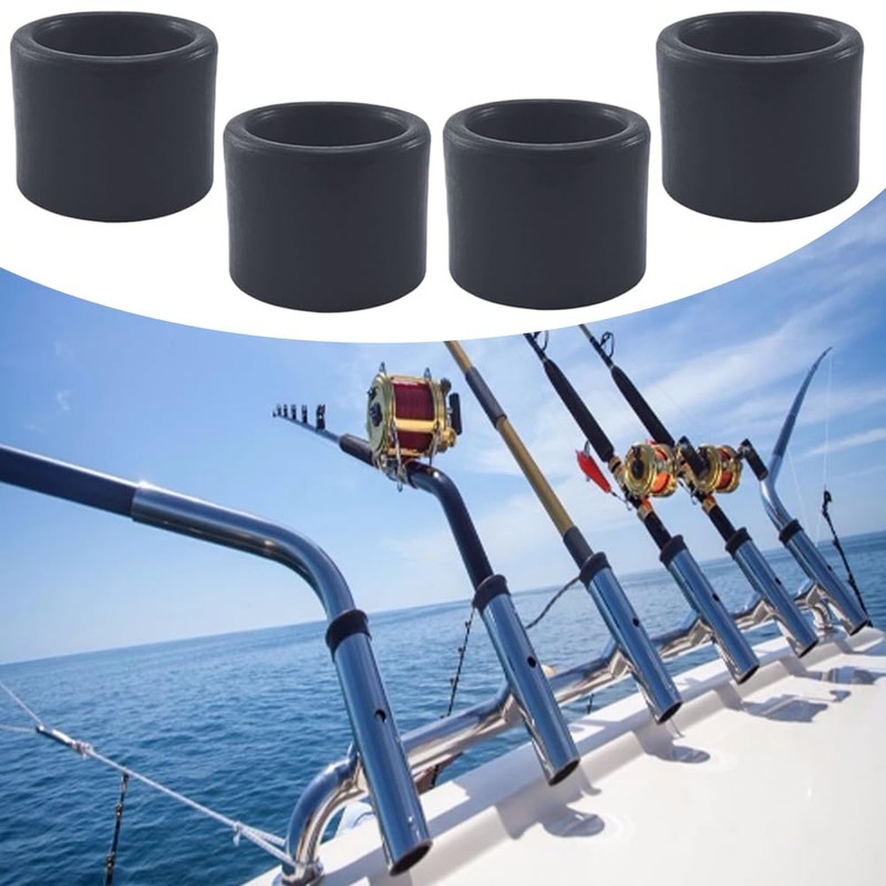 HWIMARINE Fishing Rod Holder Tube Insert Protector, Fit 2" Cap