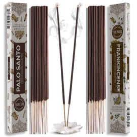 Trumiri Incense Sticks - Combo Pack of 40 Insence-Sticks - 20 Palo Santo + 20 Frankincense - Insenses - Insents - Incents - Inscense - Incence - Incienso - All Natural Incense Sticks