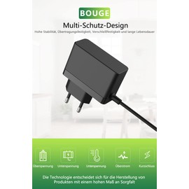 Bouge 12 V Power Supply Compatible with Storz and Bickel Mighty Vaporizer Replacement Power Supply Charging Cable