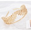JZK 1 x Gold roman leaf crown greek crown goddess