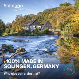 GERMANIKURE Professional Small Nail Clipper (6 cm) - FINOX Surgical Stainless Steel Manicure and Pedicure Tools in Leather Case- Ethically Made in Solingen Germany - 4711 - Travel Size Nail Care