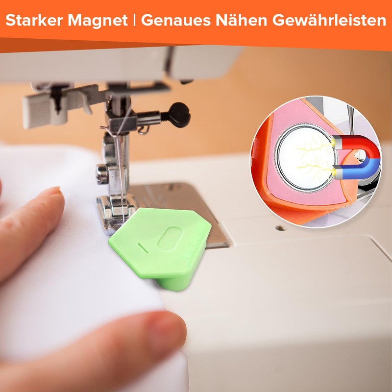 Celepoir Pack of 3 Magnetic Seam Guide, Polygonal Magnetic Seam