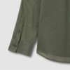 JAJU [JAJU/Jaju] Women's Light Cotton Long-Sleeve Shirt_Khaki