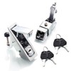 STHang-D 4PCS Compression Latches Lock, Trigger Latch Lock, Silver Powder