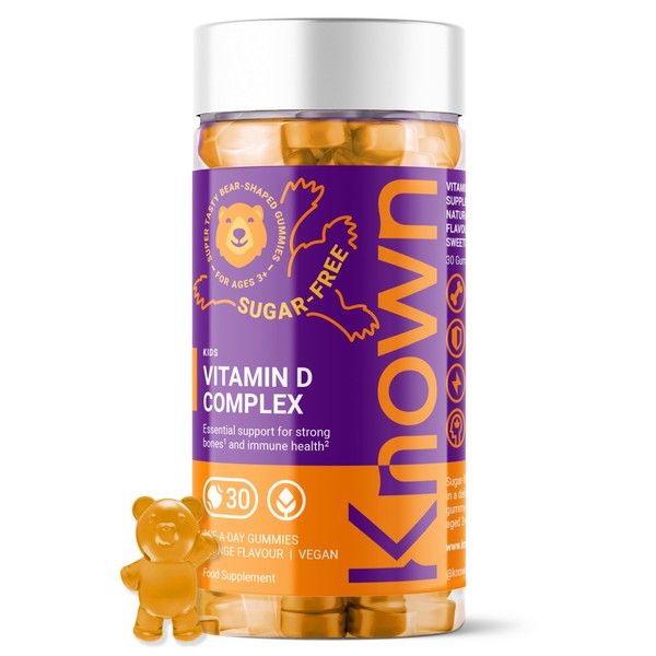 Known - Tasty Low Sugar Vitamin D Gummies for Kids