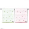 Koupenchan 53-0082130 53-0082130 Face Towel, Green, Pile, Border, Clover, Fluffy,
