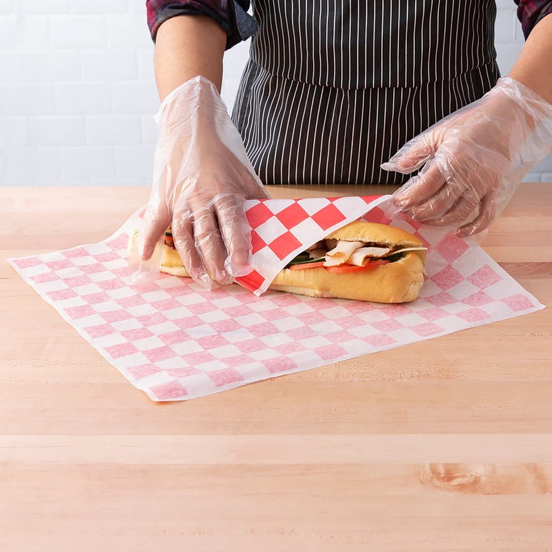 MADE IN USA 1,000 Sheets of Grease-Resistant Food Grade Waxed