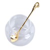 3 Piece Set European Style Gold Sugar Jar with Lid