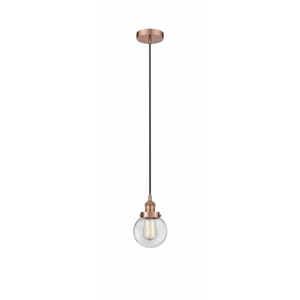 Beacon - 1 Light Mini Pendant in Industrial Style-9.5 Inches