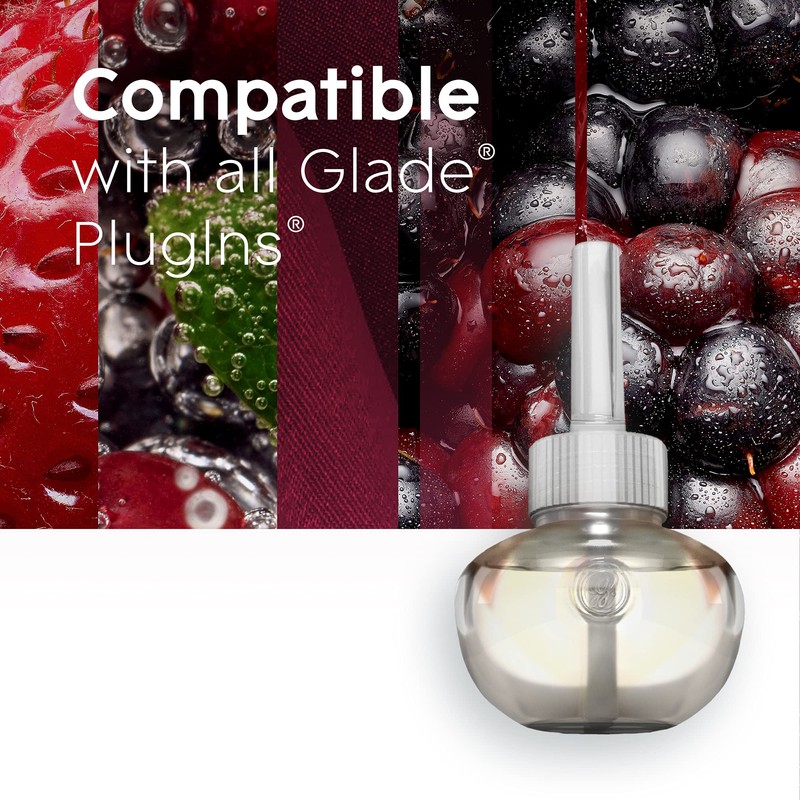 Glade PlugIns Refills Air Freshener, Scented and Essential Oils for