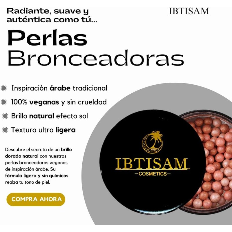 Kit de Maquillaje Básico para Mujer Ibtisam Cosméticos Naturales