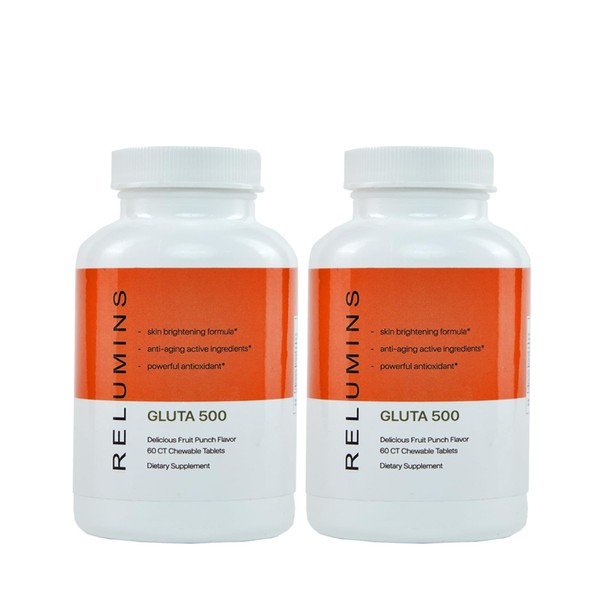 Relumins New Gluta 500 - Chewable/Sublime Wall Glutathione Complex with